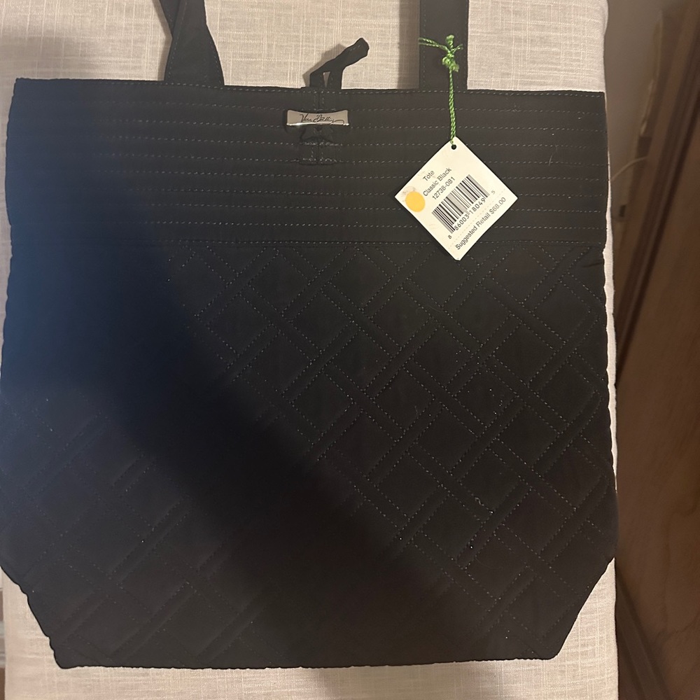 Vera Bradley black tote